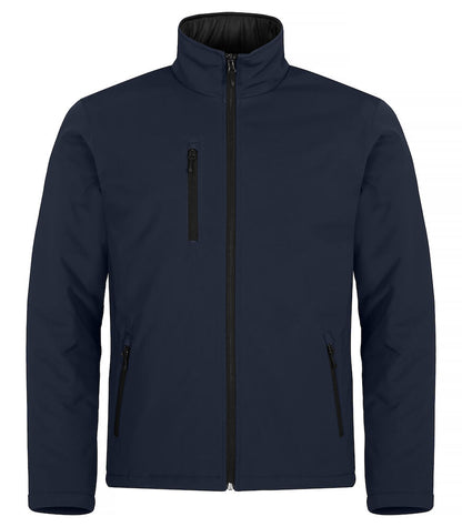 Padded Softshell Jacket XS t/m 4XL - Kleur: Zwart, Grijs, Mistgroen, Dark Navy, Kobalt, Rood - Heren