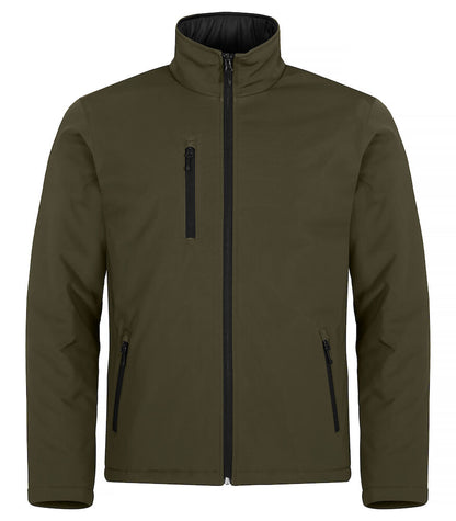 Padded Softshell Jacket XS t/m 4XL - Kleur: Zwart, Grijs, Mistgroen, Dark Navy, Kobalt, Rood - Heren