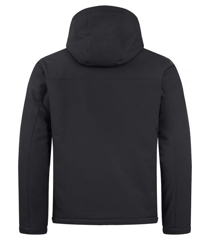 Padded Hoody Softshell XS t/m 4XL - Kleur: Zwart, Grijs, Mistgroen, Dark Navy, Kobalt, Rood - Heren