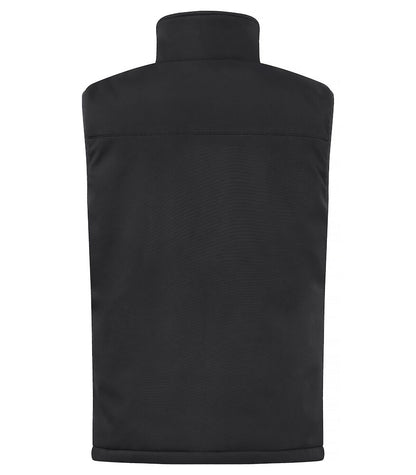 Padded Softshell Vest Bodywarmer XS t/m 4XL - Kleur: Zwart, Grijs, Groen, Dark Navy, Kobalt, Rood - Heren