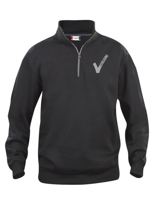 Basic Half Zip XS t/m 5XL - Alle kleuren - Heren/Dames