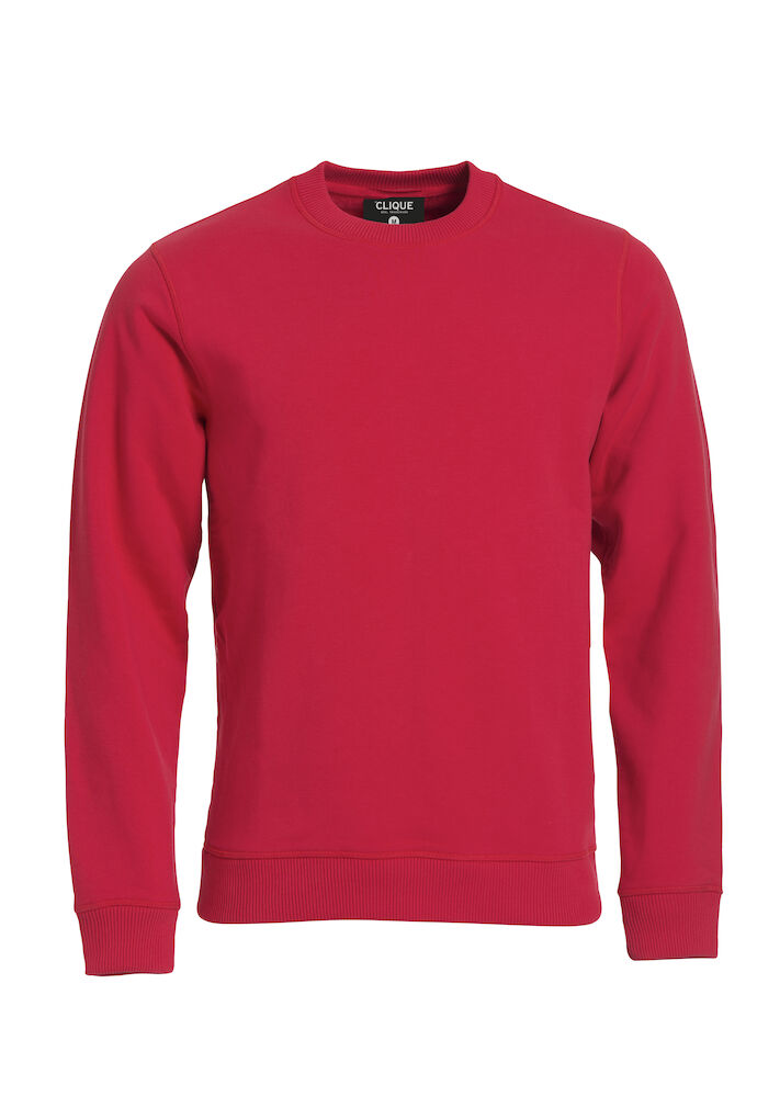Classic Roundneck XS t/m 5XL - Kleur: Zwart, Grijs, Rood, Kobalt, Groen - Unisex