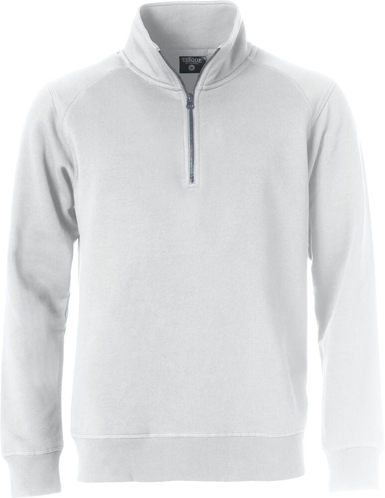 Classic Half Zip XS t/m 5XL - Kleur: Zwart, Grijs, Dark Navy, Wit - Unisex