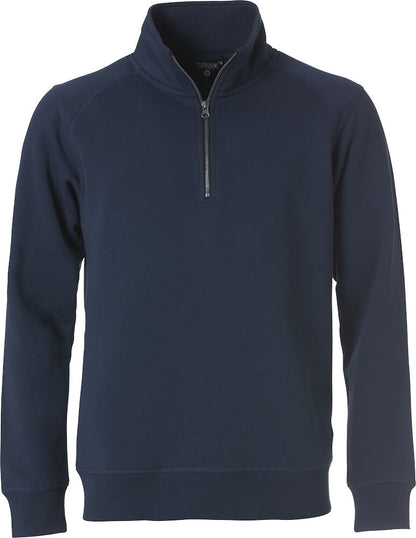 Classic Half Zip XS t/m 5XL - Kleur: Zwart, Grijs, Dark Navy, Wit - Unisex
