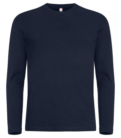 Premium Fashion-T L/S XS t/m 4XL - Kleur: Zwart, Dark Navy, Grijs, Wit - Heren/Dames