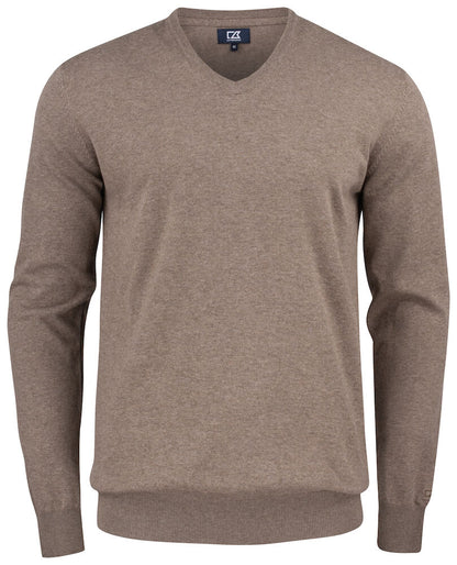 Oakville V-neck, Zwart, Antraciet, Grijs, Nougat, Navy blue, Blauw- Heren