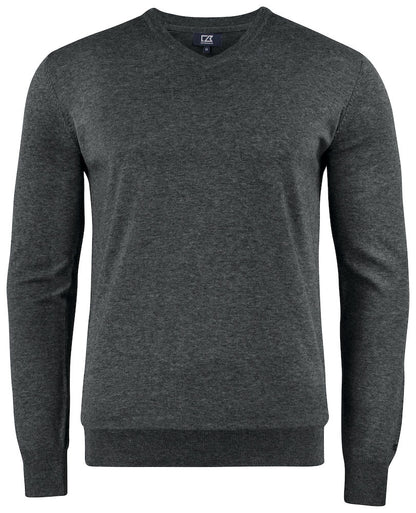 Oakville V-neck, Zwart, Antraciet, Grijs, Nougat, Navy blue, Blauw- Heren