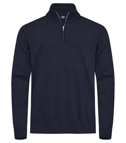 Oakville Half Zip Sweater, Zwart, Grijs, Navy blue- Heren