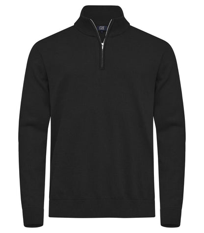 Oakville Half Zip Sweater, Zwart, Grijs, Navy blue- Heren