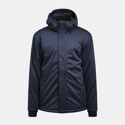 Winter Jacket Softshell, Zwart, Donkergrijs, Navy blue, Wit- Heren