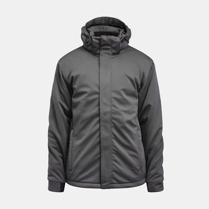 Winter Jacket Softshell, Zwart, Donkergrijs, Navy blue, Wit- Heren