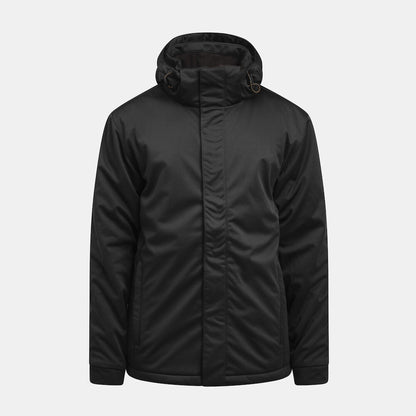 Winter Jacket Softshell, Zwart, Donkergrijs, Navy blue, Wit- Heren