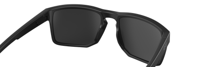 WX FOUNDER, CAPTIVATE™ Polarized Black Mirror Lenses, Matte Black Frame