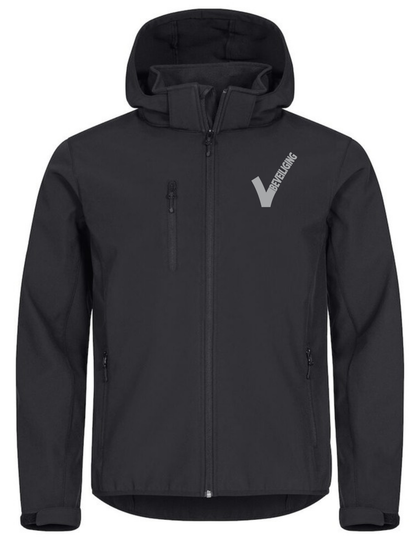 Classic Softshell Hoody XS t/m 5XL - Kleur: Zwart, Grijs, Dark Navy, Kobalt, Rood - Heren