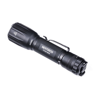 NEXTORCH TA30C MAX SET – Bestaande uit de TA30C MAX tactische LED-zaklamp, het FR-2 geleide hulpmiddel bij weinig licht en de V55L-inzetholster