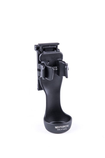NEXTORCH TA30C MAX SET – Bestaande uit de TA30C MAX tactische LED-zaklamp, het FR-2 geleide hulpmiddel bij weinig licht en de V55L-inzetholster