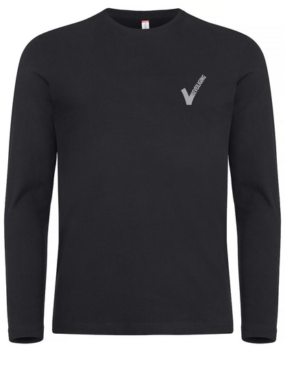 Premium Fashion-T L/S XS t/m 4XL - Kleur: Zwart, Dark Navy, Grijs, Wit - Heren/Dames