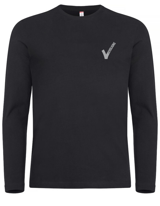 Premium Fashion-T L/S XS t/m 4XL - Kleur: Zwart, Dark Navy, Grijs, Wit - Heren/Dames