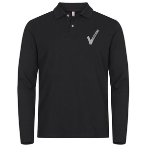 Stretch Premium Polo L/S - XS t/m 4XL - Heren/Dames