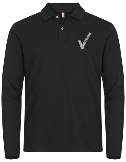Stretch Premium Polo L/S - XS t/m 4XL - Heren/Dames
