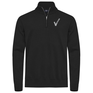 Oakville Half Zip Sweater, Zwart, Grijs, Navy blue- Heren