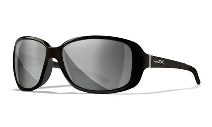 WX AFFINITY, Silver Flash Lenses, Gloss Black Frame
