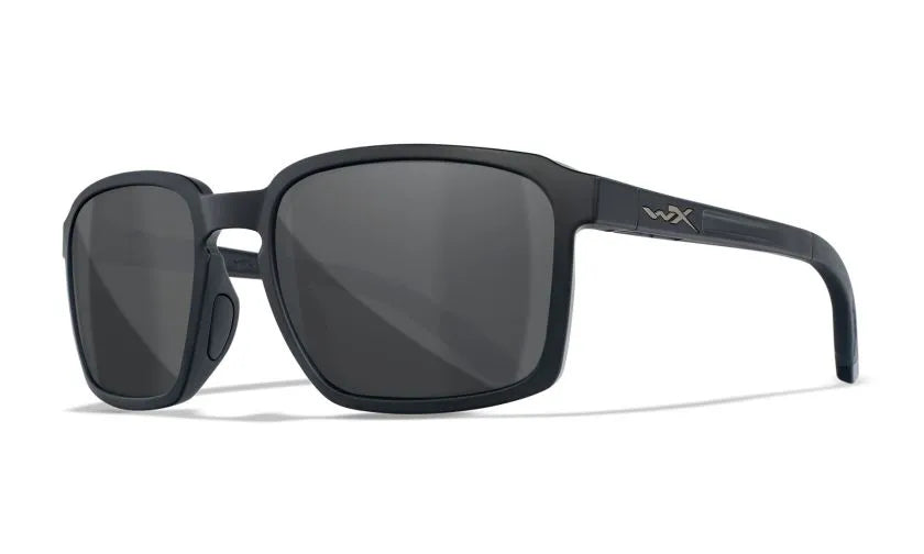 WX ALFA, Grey Lenses, Matte Black Frame