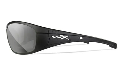 WX BOSS, Silver Flash Lenses, Matte Black Frame