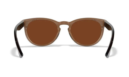 WX COVERT, CAPTIVATE™ Polarized Copper Lenses, Gloss Coffee/Crystal Brown Frame
