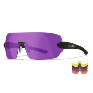 WX DETECTION, Clear/Yellow/Orange/Purple/Copper Lenses, Matte Black Frame