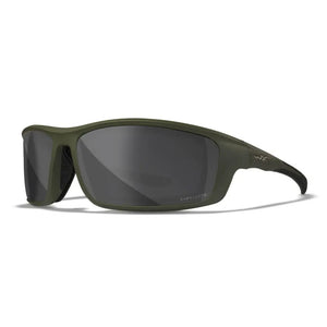 WX GRID, CAPTIVATE™ Polarized Grey Lenses, Matte Utility Green Frame