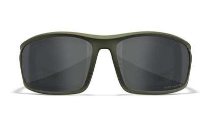 WX GRID, CAPTIVATE™ Polarized Grey Lenses, Matte Utility Green Frame