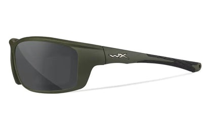 WX GRID, CAPTIVATE™ Polarized Grey Lenses, Matte Utility Green Frame