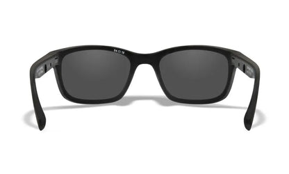 WX HELIX, CAPTIVATE™ Polarized Blue Mirror Lenses, Matte Black Frame