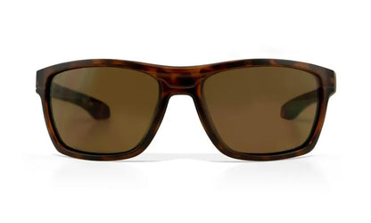 WX KINGPIN, CAPTIVATE™ Polarized Bronze Mirror Lenses, Matte Black Frame