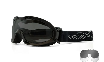NERVE, Grey/Clear Lenses, Matte Black Frame