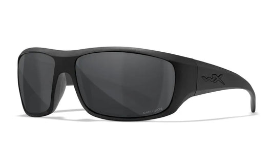 WX OMEGA, CAPTIVATE™ Polarized Grey, Matte Black Frame