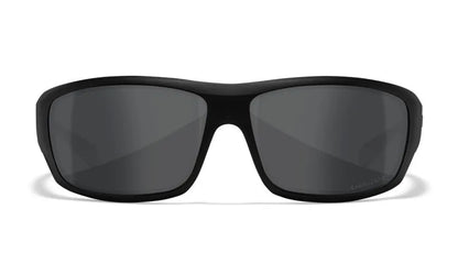 WX OMEGA, CAPTIVATE™ Polarized Grey, Matte Black Frame
