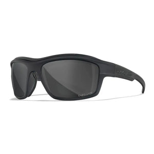 WX OZONE, CAPTIVATE™ Polarized Grey Lenses, Matte Black Frame