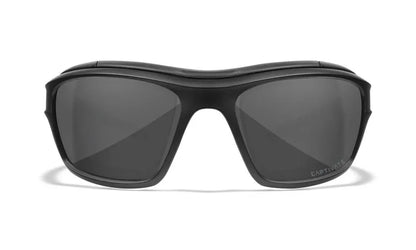 WX OZONE, CAPTIVATE™ Polarized Grey Lenses, Matte Black Frame