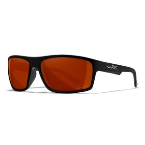 WX PEAK, CAPTIVATE™ Polarized Copper Lenses, Matte Black Frame