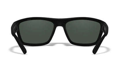 WX PEAK, CAPTIVATE™ Polarized Blue Mirror Lenses, Matte Black Frame