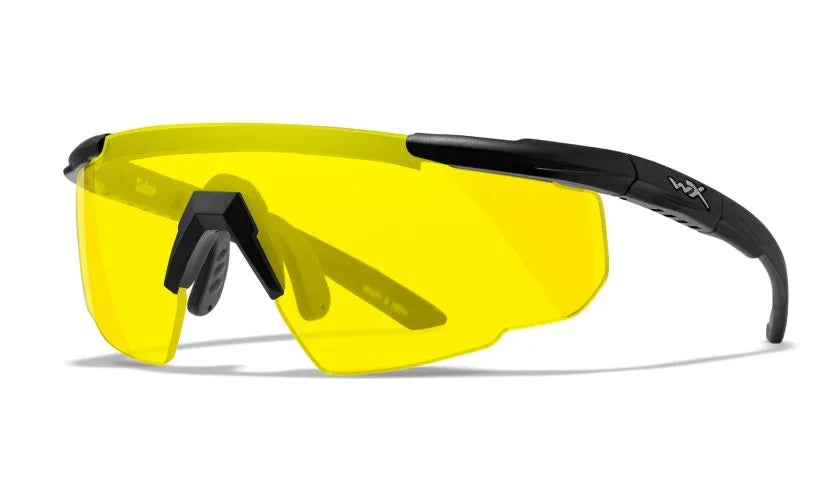 SABER ADVANCED, Yellow Lenses, Matte Black Frame