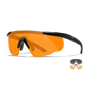 SABER ADVANCED, Grey/Clear/Light Rust Lenses, Matte Black Frame