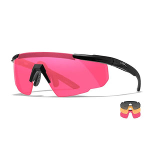 SABER ADVANCED, Grey/Light Rust/Vermillion Lenses, Matte Black Frame