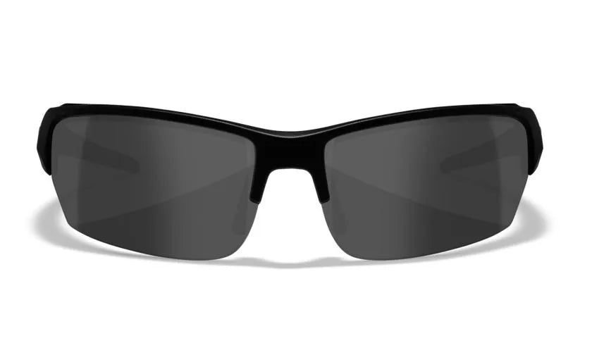 WX SAINT, Grey/Clear/Light Rust Lenses, Matte Black Frame
