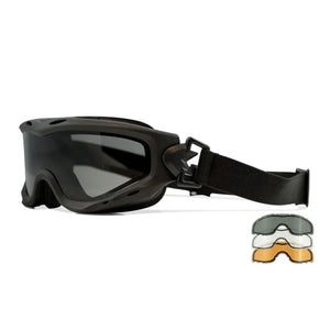 SPEAR DUAL LENS, Grey/Clear/Light Rust Lenses, Matte Black Frame