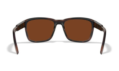 WX TREK, CAPTIVATE™ Polarized Copper Lenses, Matte Havana Brown Frame
