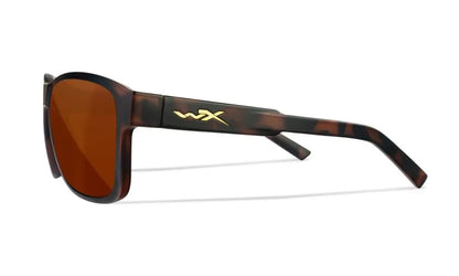 WX TREK, CAPTIVATE™ Polarized Copper Lenses, Matte Havana Brown Frame