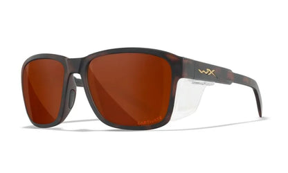 WX TREK, CAPTIVATE™ Polarized Copper Lenses, Matte Havana Brown Frame